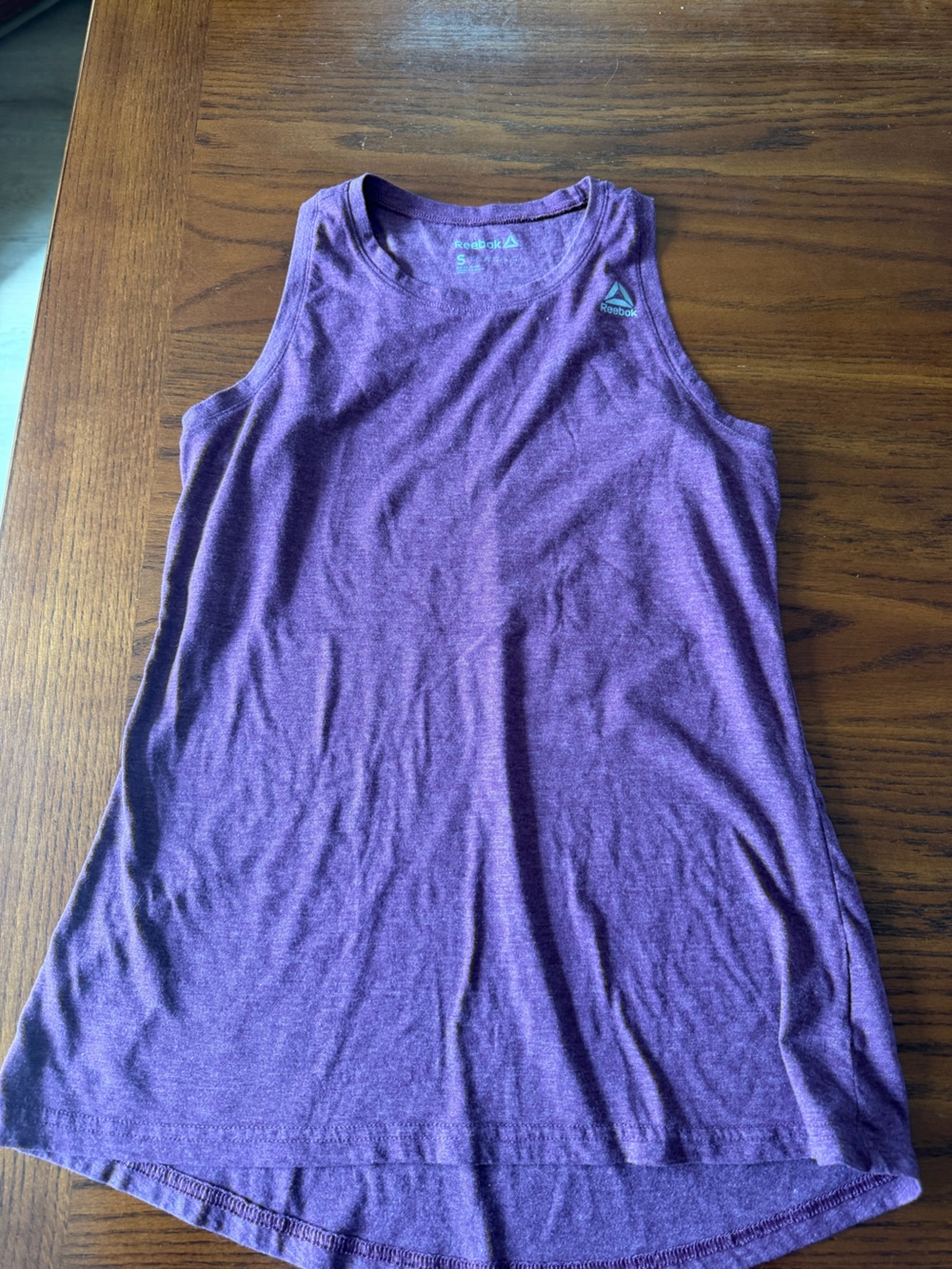 Reebok Heathered Purple Performance Tank